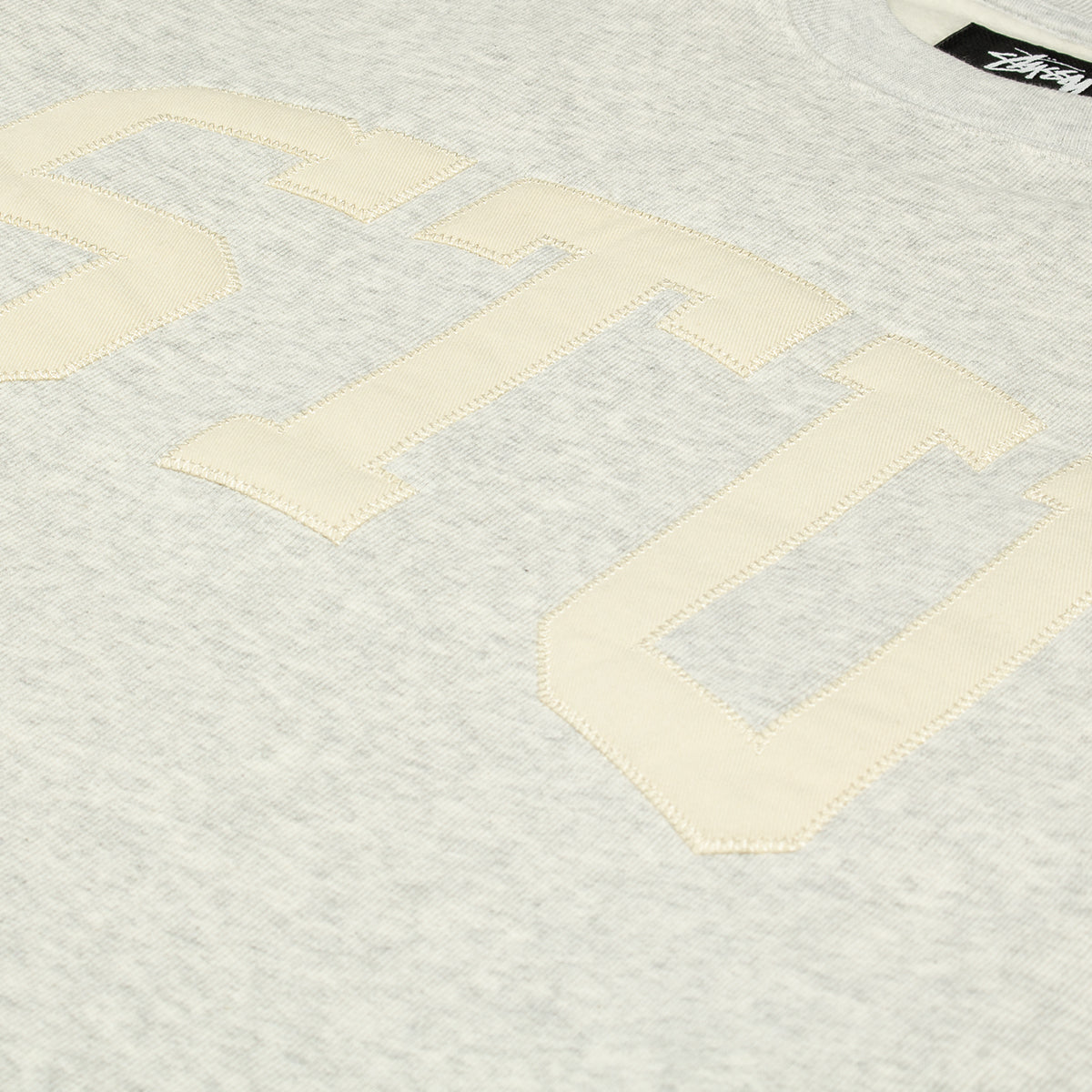 Stu Applique Crewneck