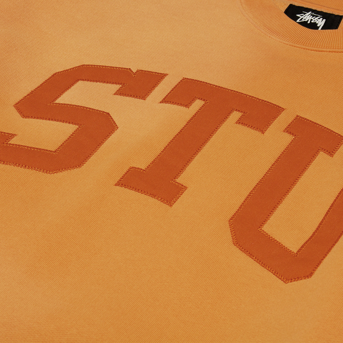 Stu Applique Crewneck