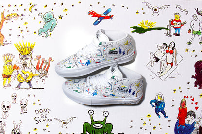 Skate Half Cab (Vans x No-Comply x Daniel Johnston)
