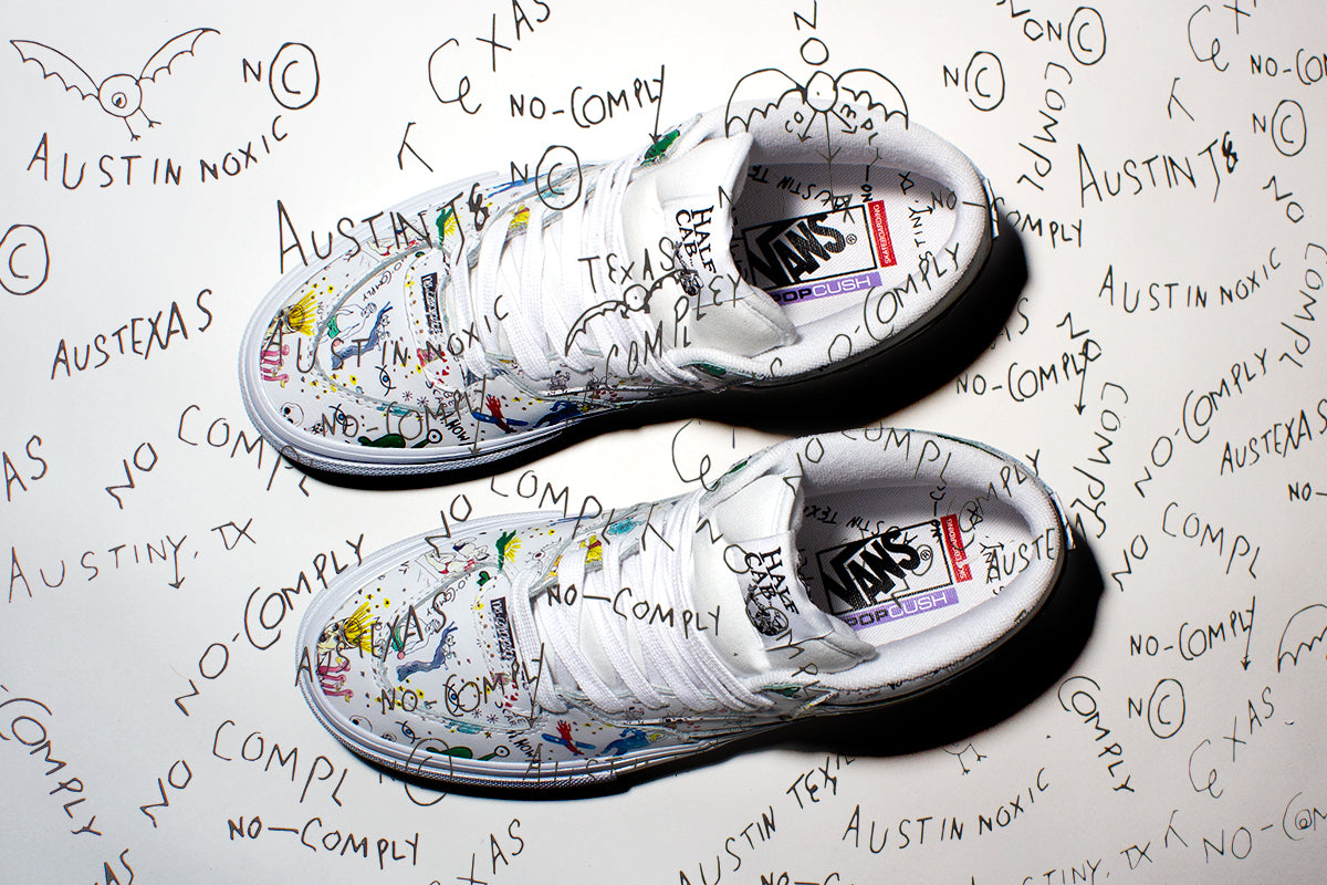 Skate Half Cab (Vans x No-Comply x Daniel Johnston)