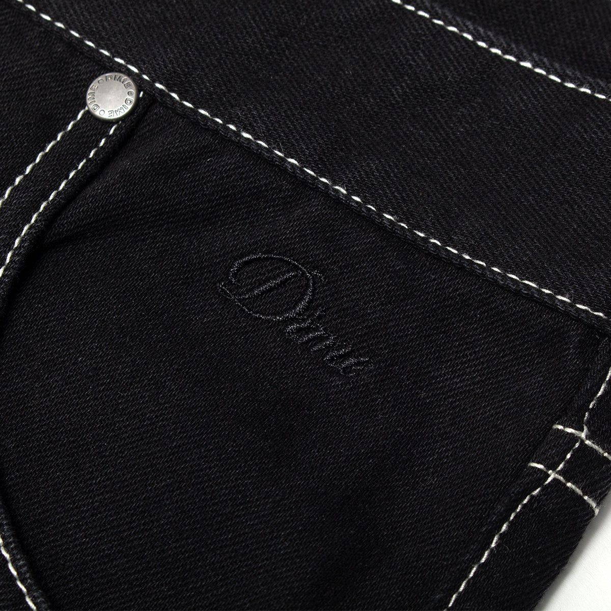 Straight Denim Pants