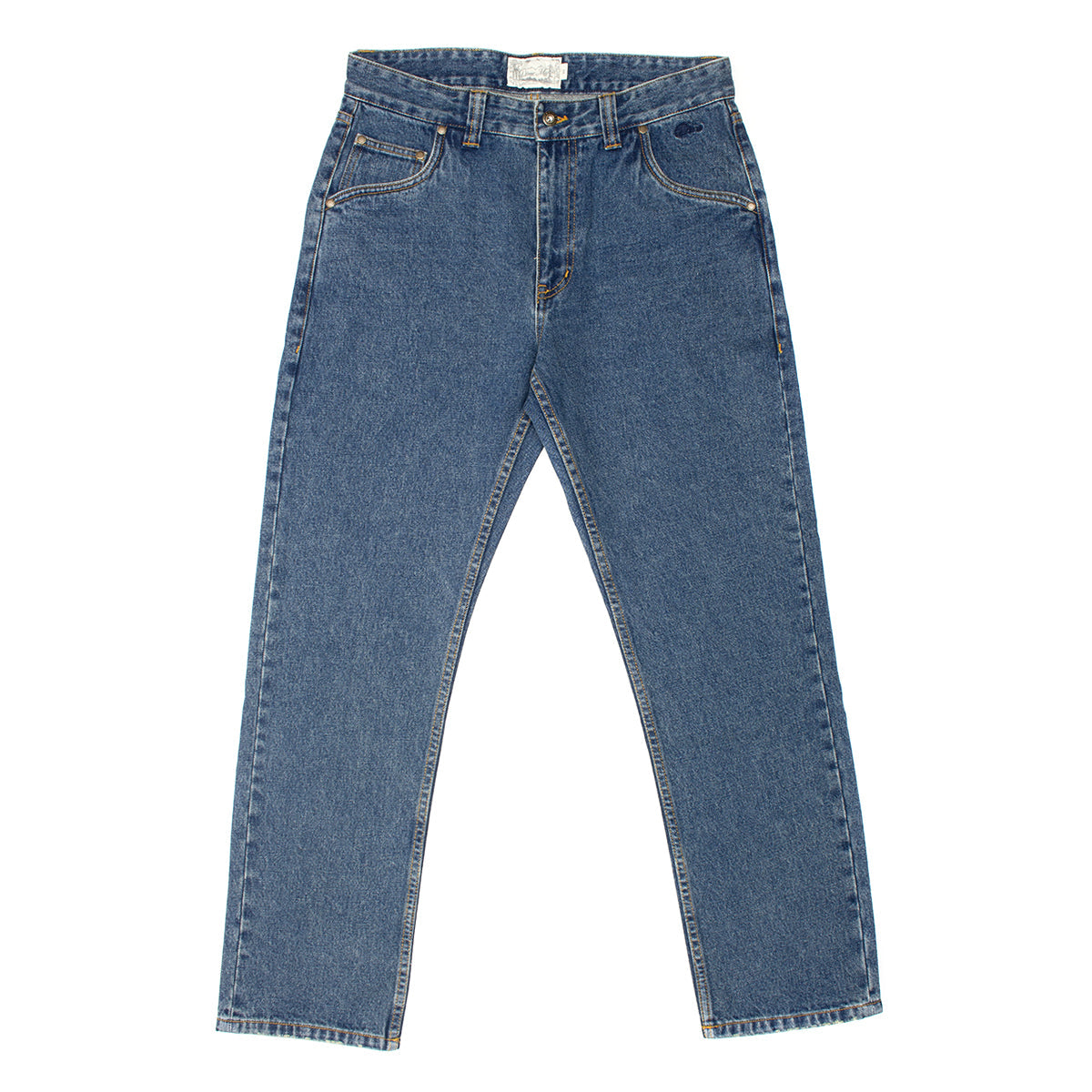 Straight Denim Pants