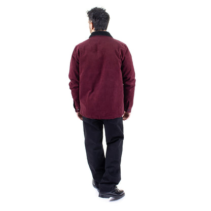 Corduroy Script Jacket