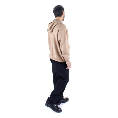 Hooded Zip-Up Sweater