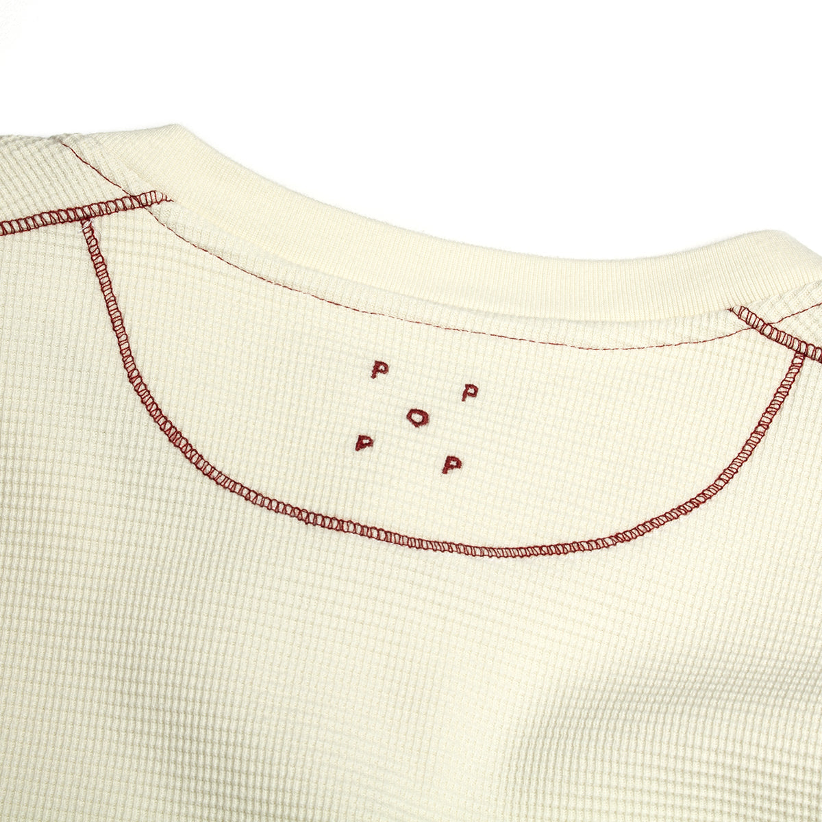 Henley Waffle Sweat