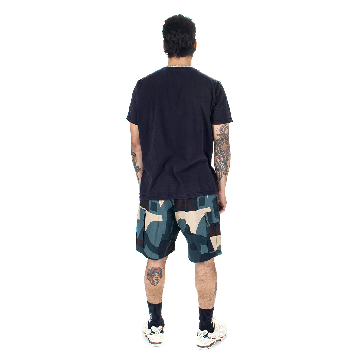 Distorted Camo Shorts