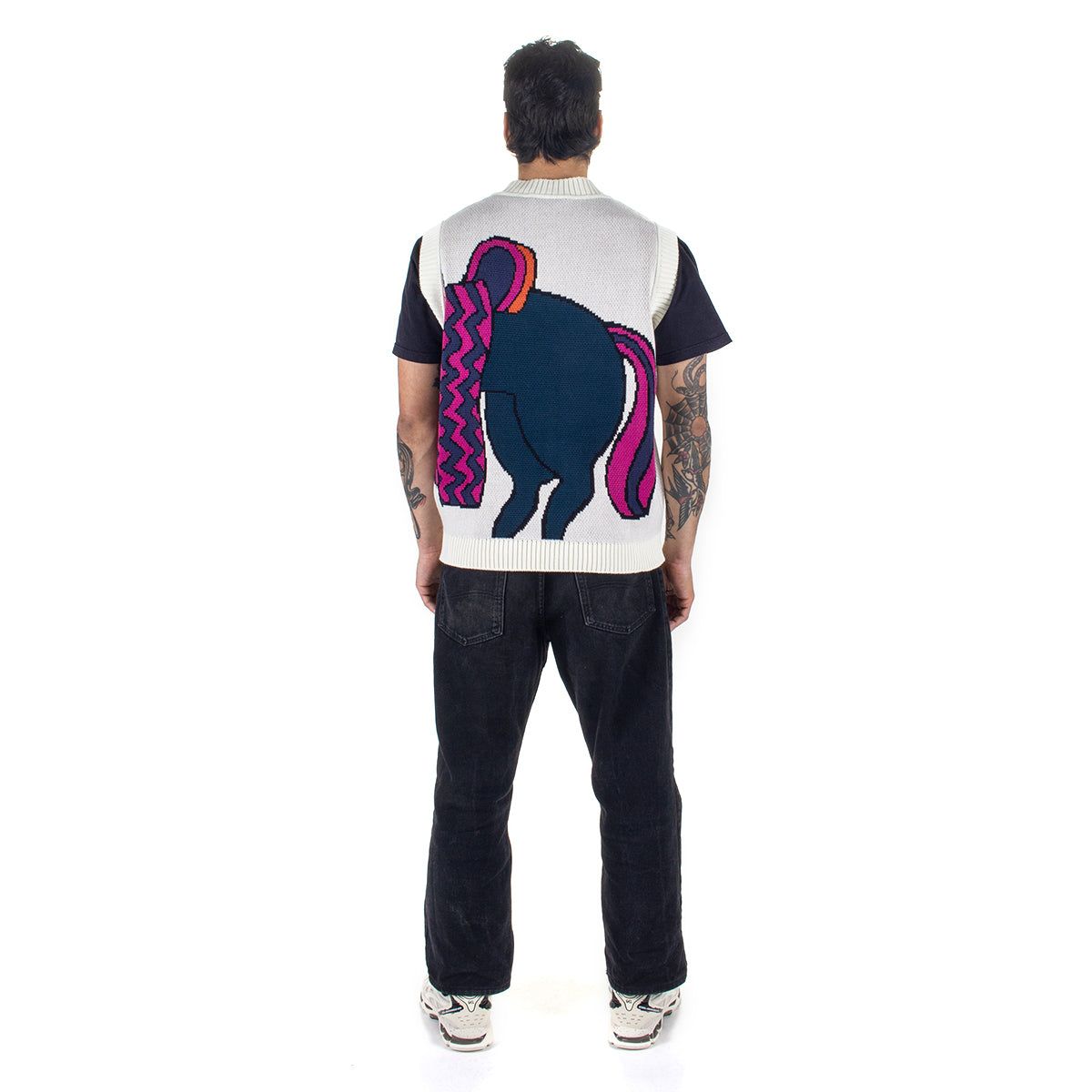 Knitted Horse Vest