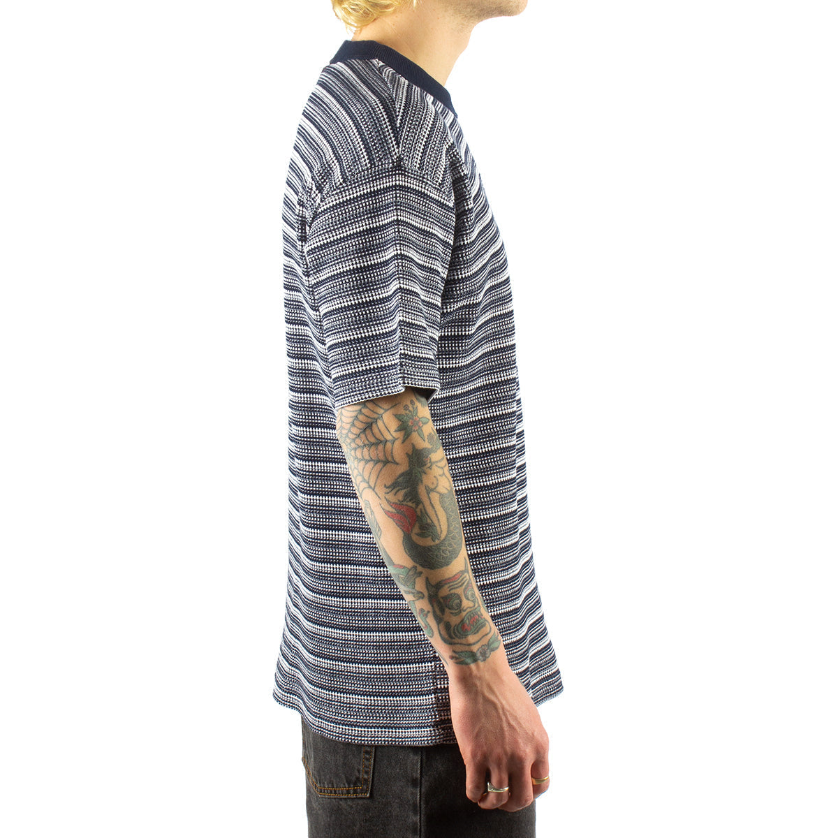 Stripe Shin Tee