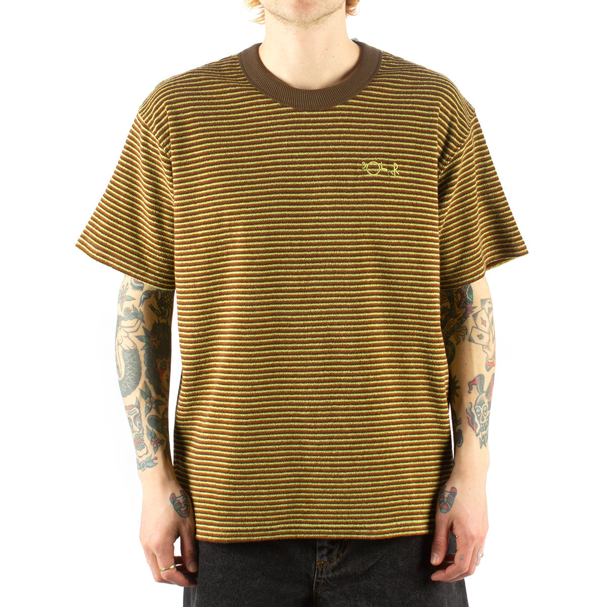 Terry Stripe Tee