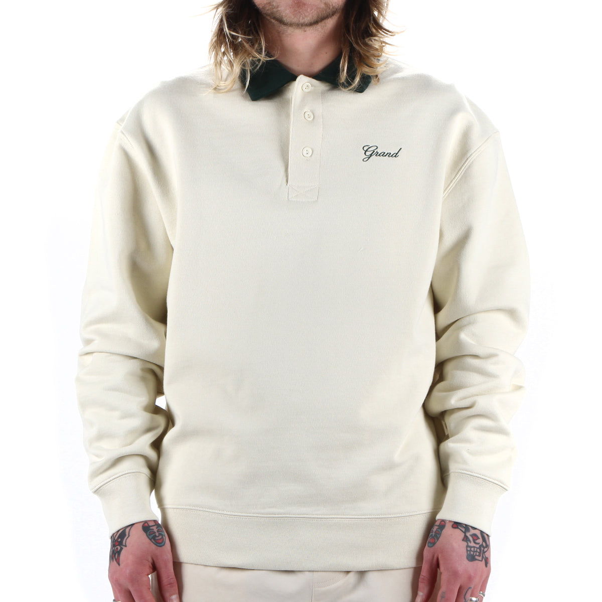 Collared Sweatshirt