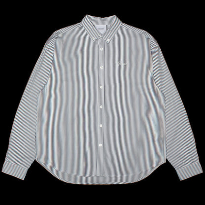 Striped Poplin Shirt
