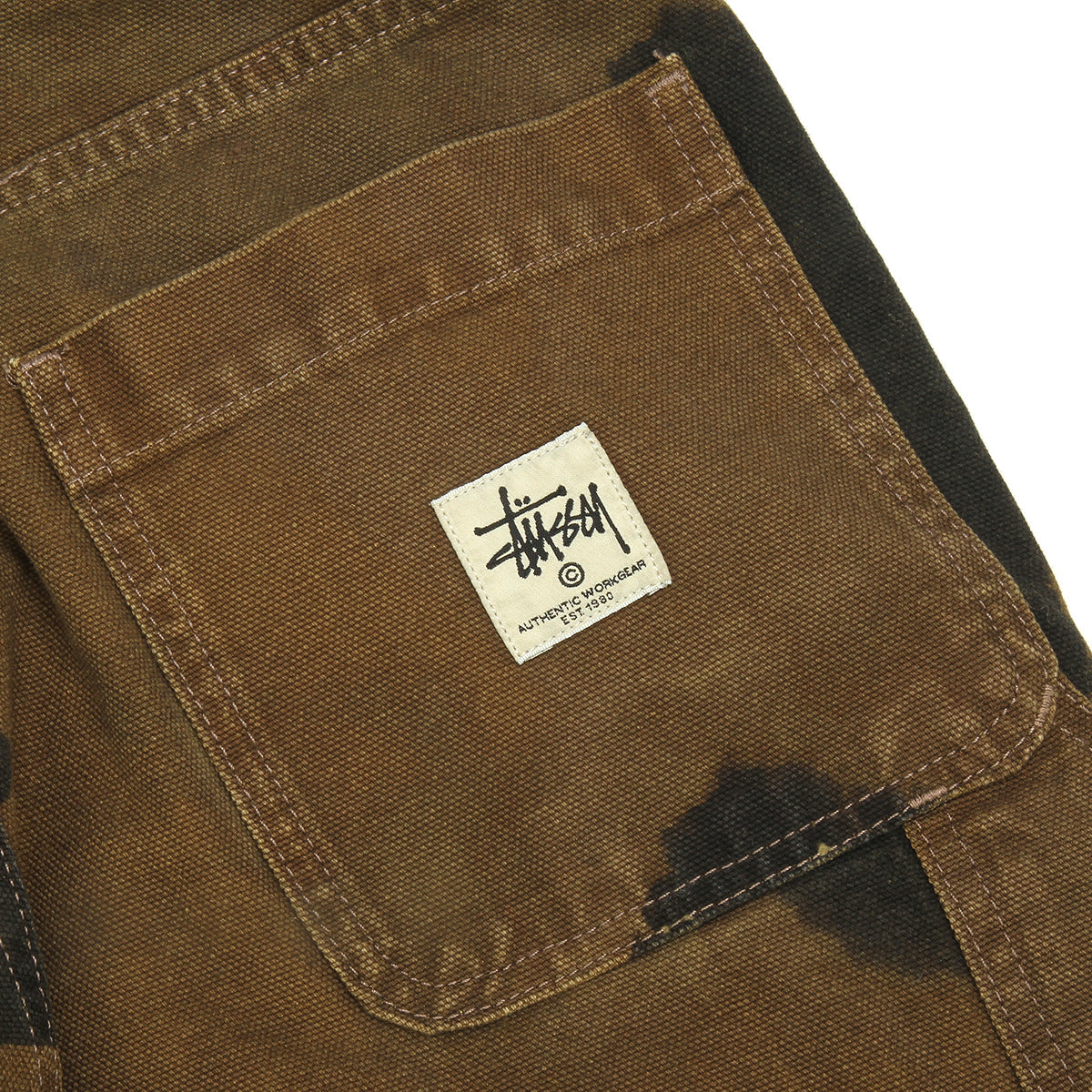 Floral Dye Work Pant