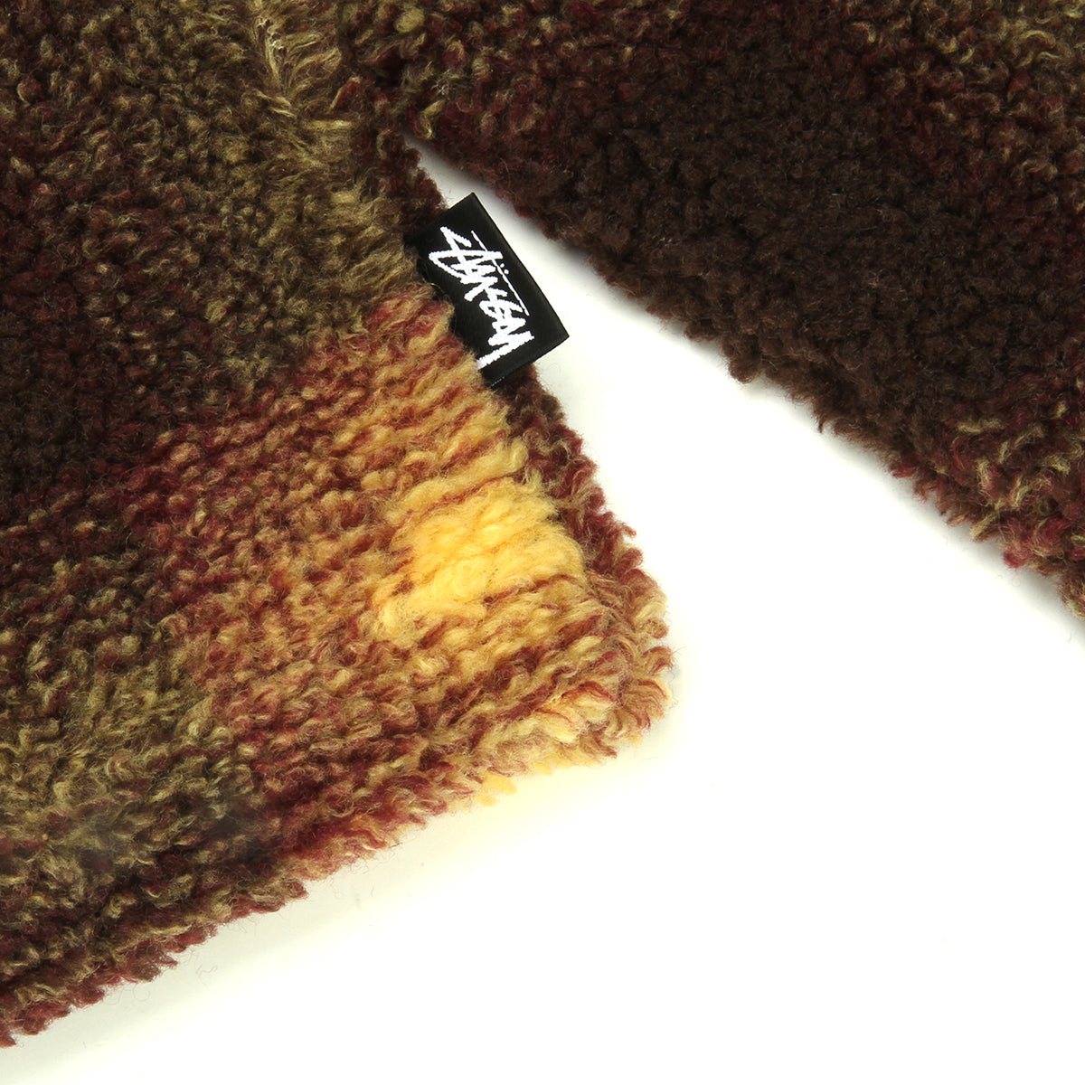 Shadow Plaid Sherpa Zip Shirt