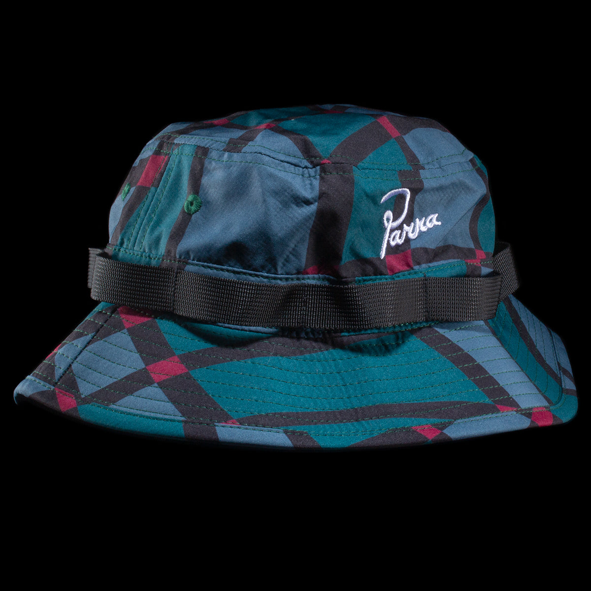 Squared Waves Pattern Safari Hat