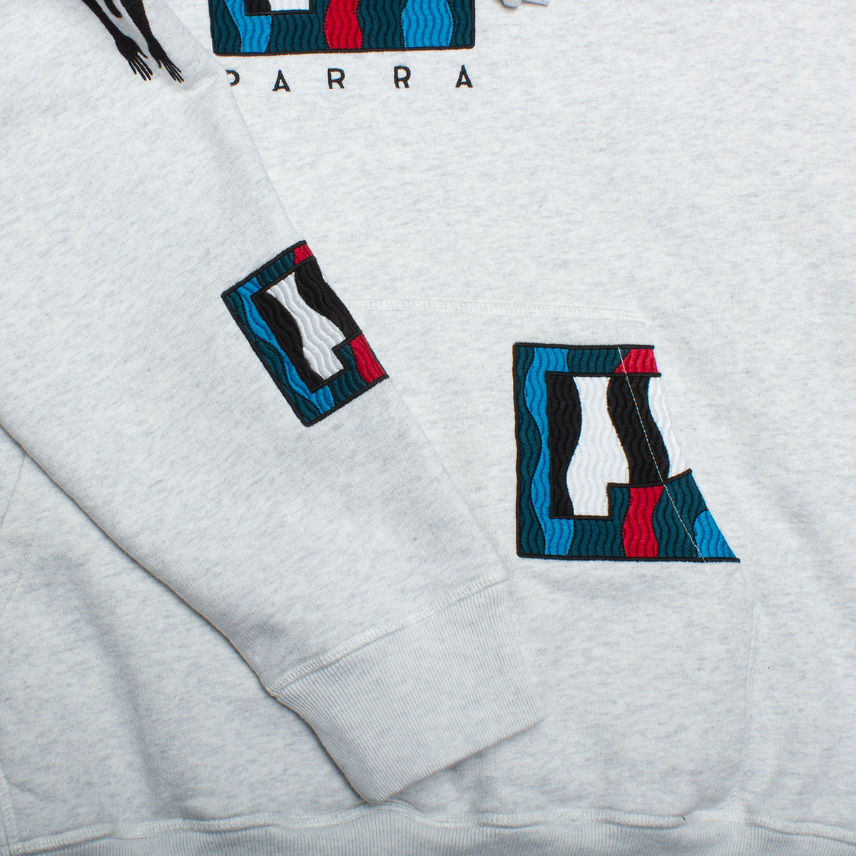 Zerba Striped P Hooded Sweatshirt