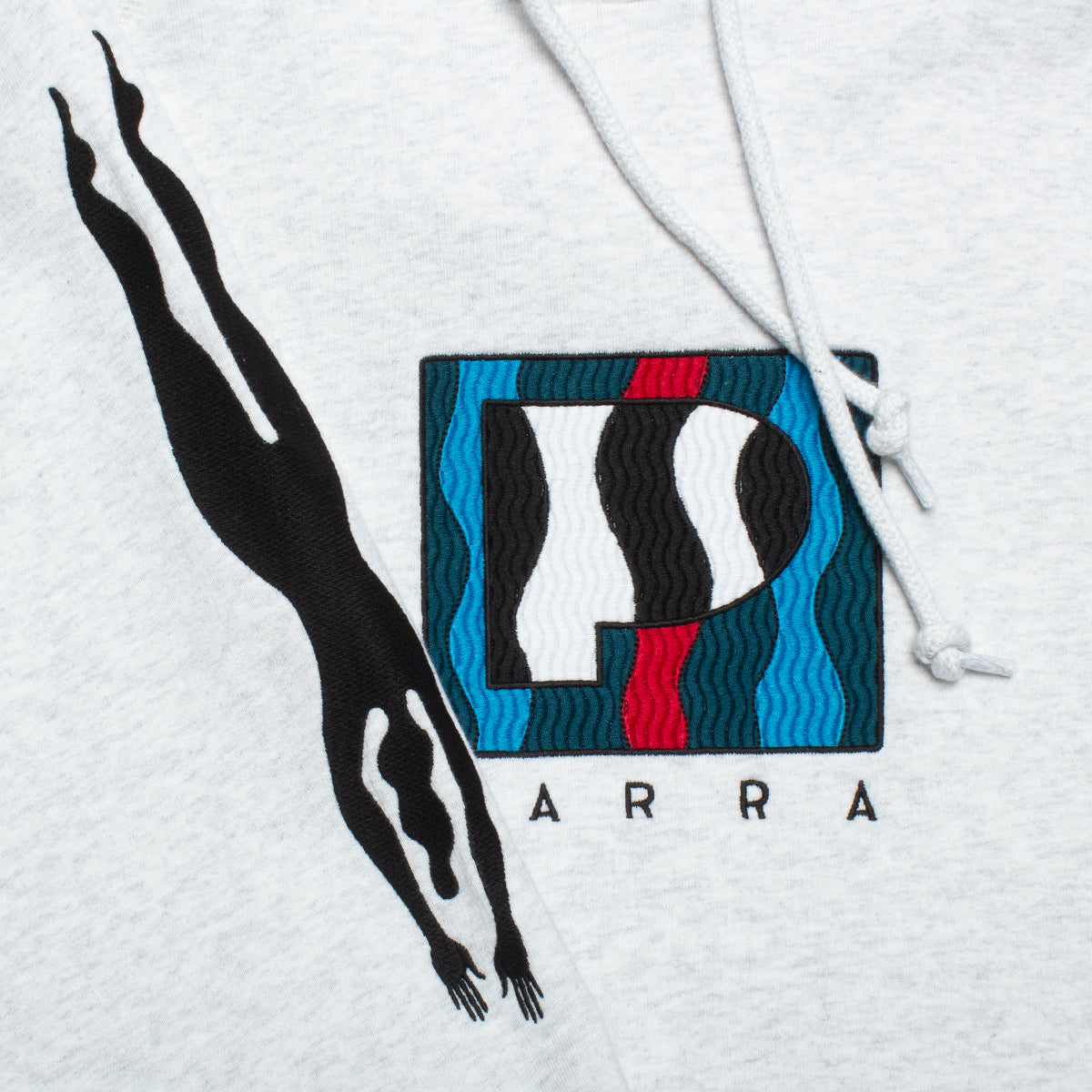 Zerba Striped P Hooded Sweatshirt