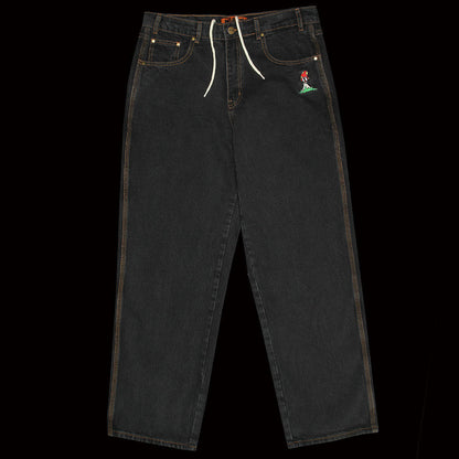 Mushroom Denim Pants