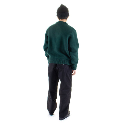 Wool Button Up Sweater