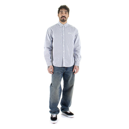 Striped Poplin Shirt