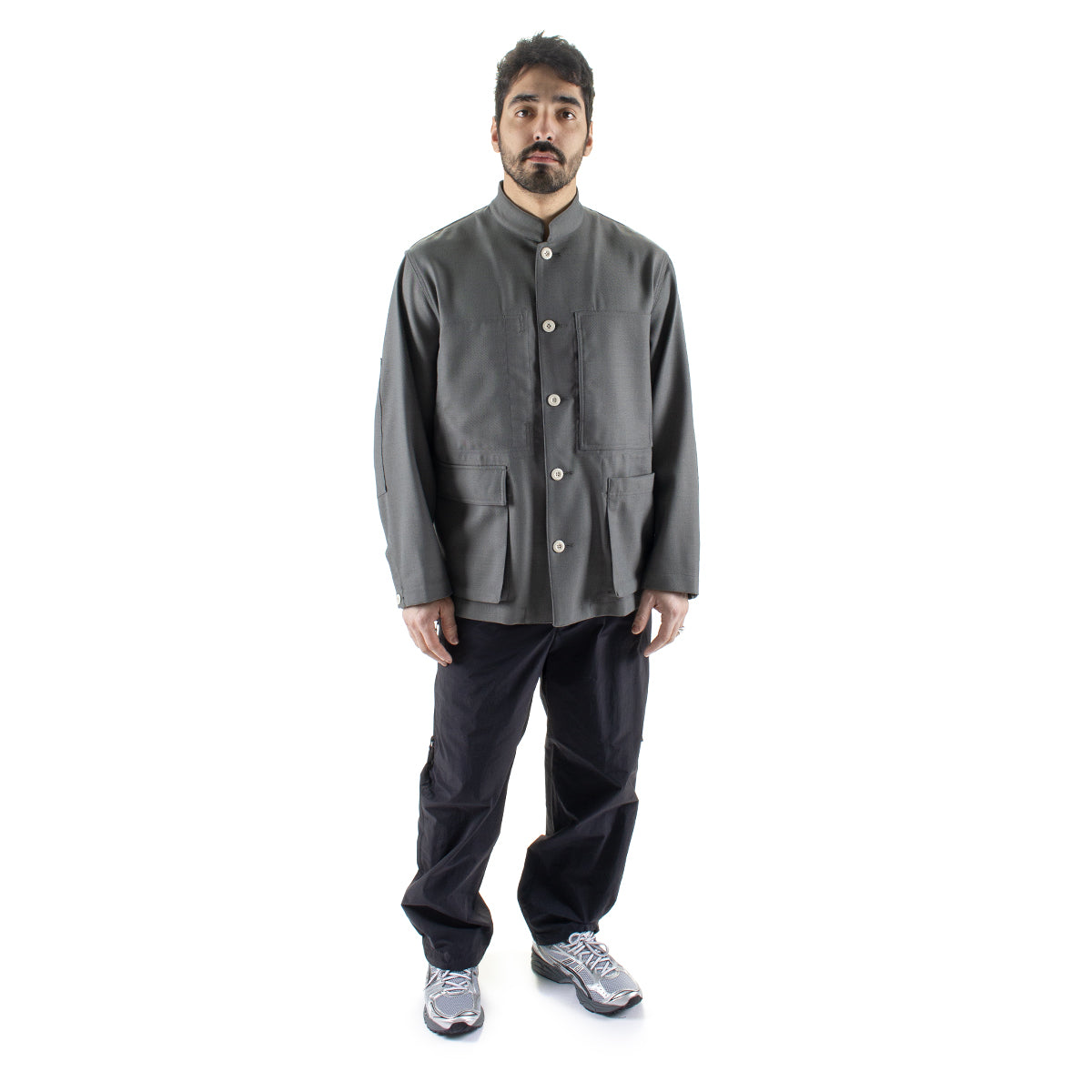 Hybrid Wool Utility Jacket