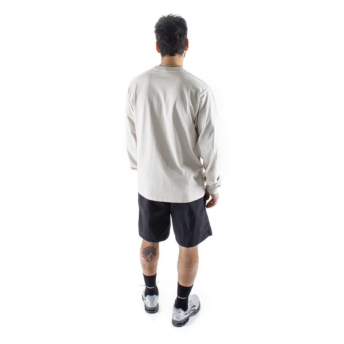 Nylon Tussah 2Way Shorts