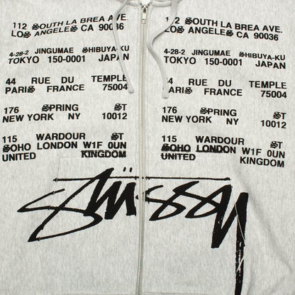 Locations Zip Hoodie