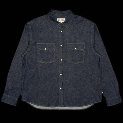 Boxy Western Denim L/S Shirt