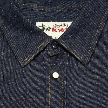 Boxy Western Denim L/S Shirt