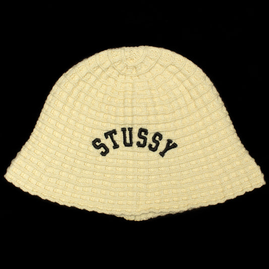 Waffle Knit Bucket Hat