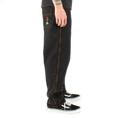 Mushroom Denim Pants