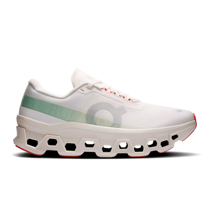 On Running Women's Cloudmonster 1 Shoes - Ivory / Creek