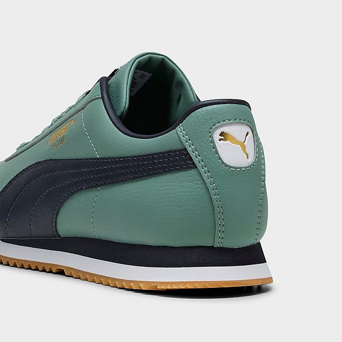 Puma Men's Roma 24 Shoes - Green Moon / New Navy
