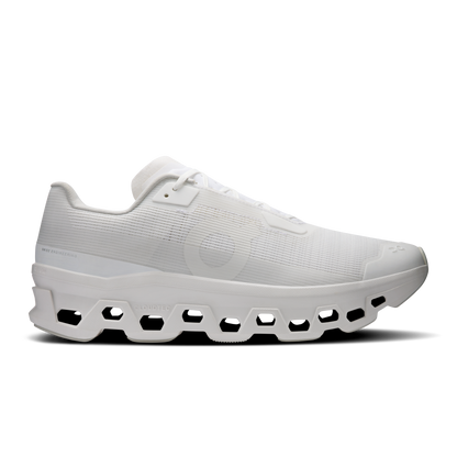 On Running Men's Cloudmonster Void Shoes - White / White