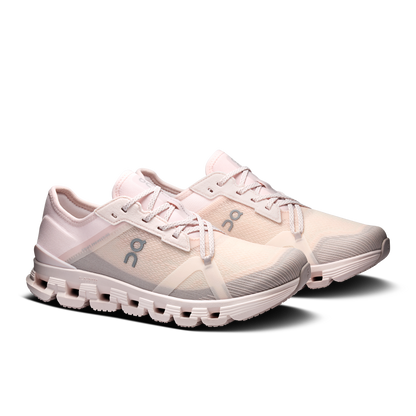 On Running Women's Cloud X 4 Ad Shoes - Salt / Lily