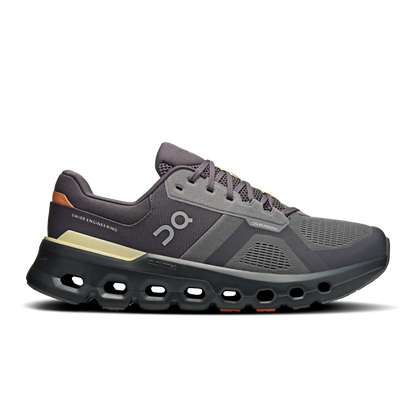 On Running Men's Cloudrunner 2 Shoes - Rock / Tangerine