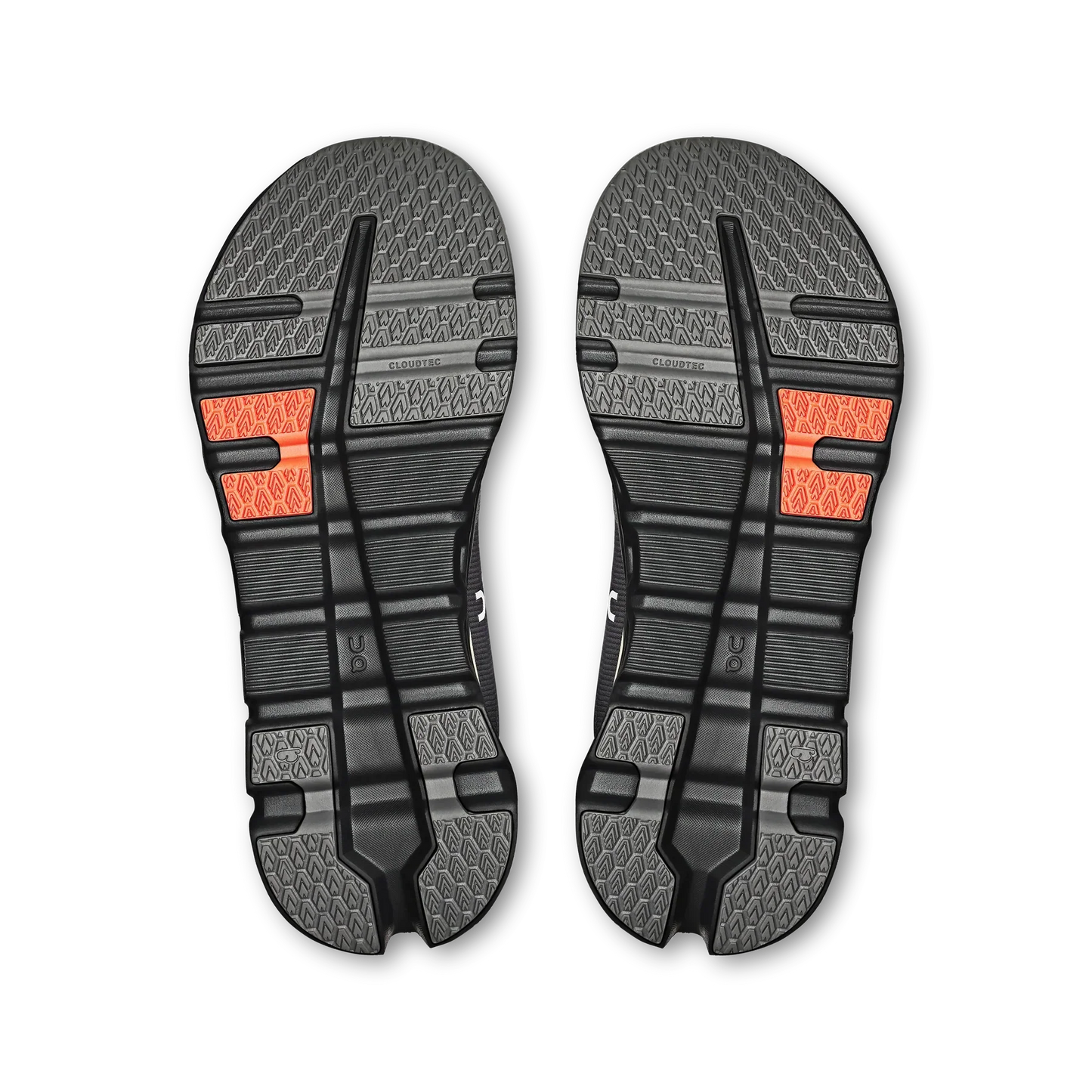 On Running Men's Cloudrunner 2 Shoes - Rock / Tangerine