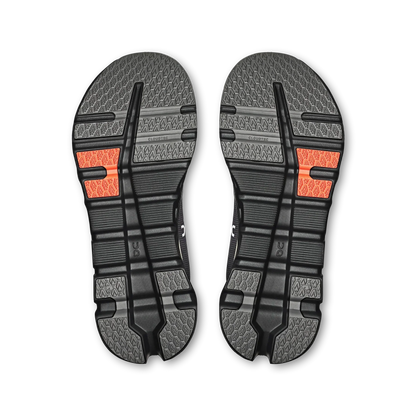 On Running Men's Cloudrunner 2 Shoes - Rock / Tangerine