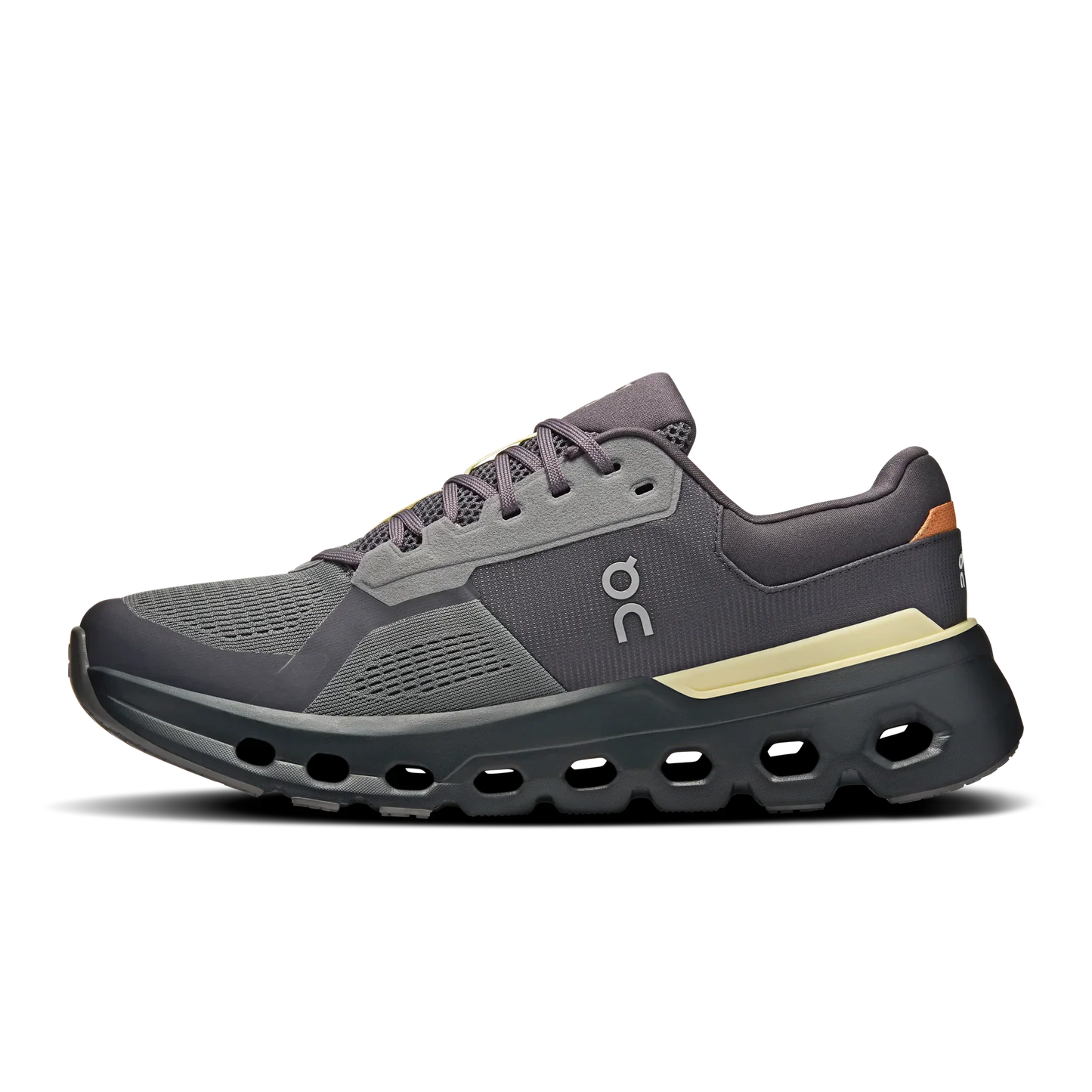 On Running Men's Cloudrunner 2 Shoes - Rock / Tangerine