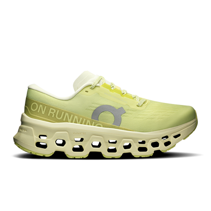 On Running Women's Cloudmonster 3 Wide Shoes - Limelight / Seedling