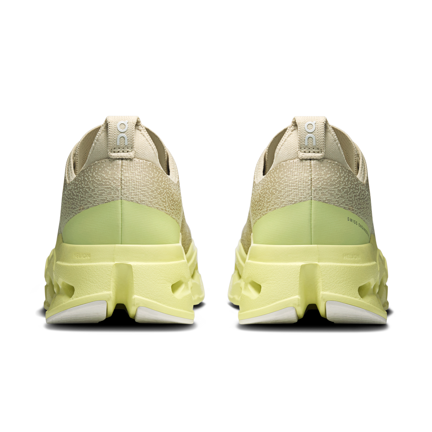 On Running Men's Cloudsurfer Max Shoes - Pelican / Limelight