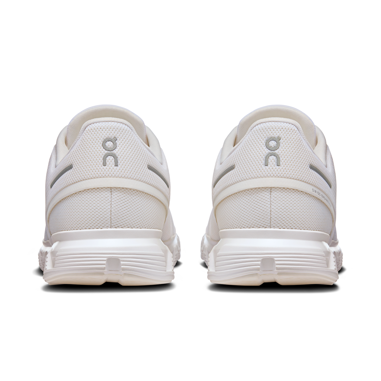 On Running Men's Cloud 6 Wide Shoes - White / White