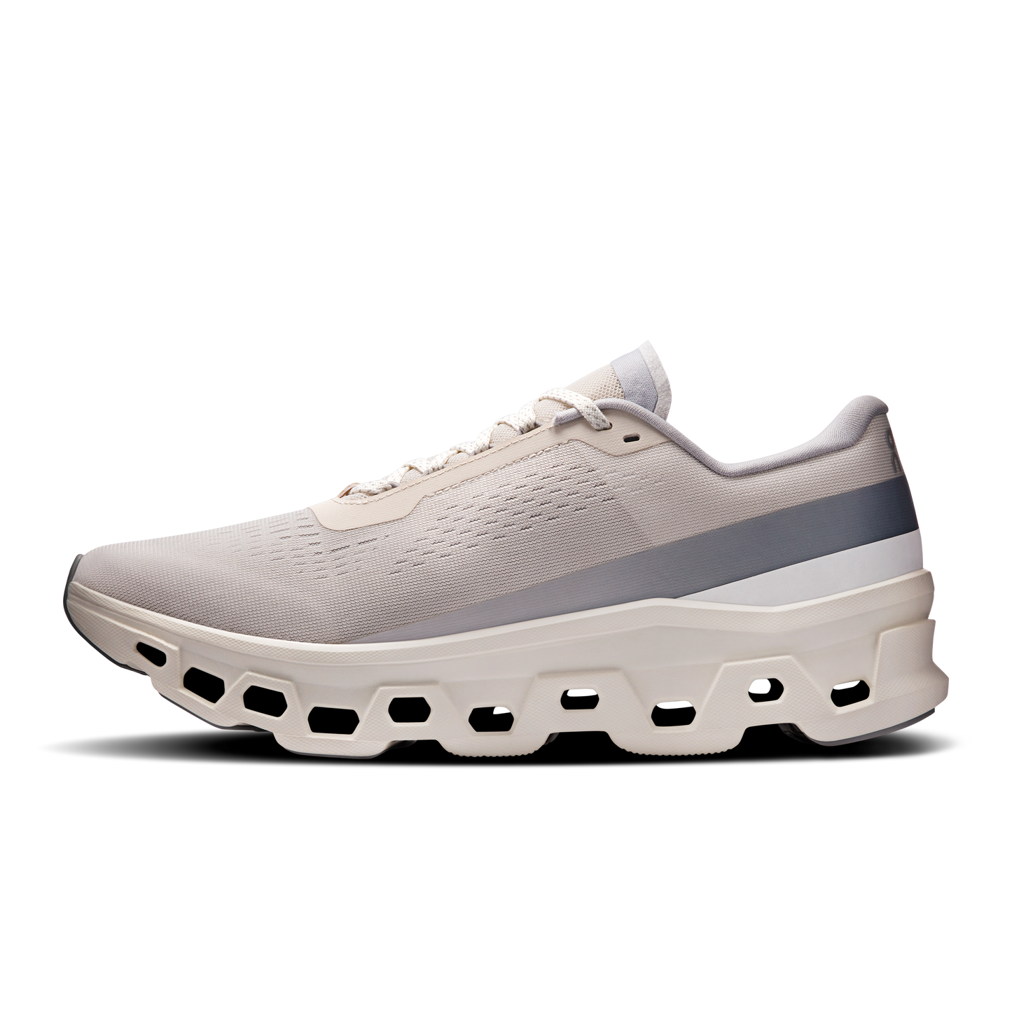 On Running Men's Cloudmonster 1 Shoes - Pearl / Ivory