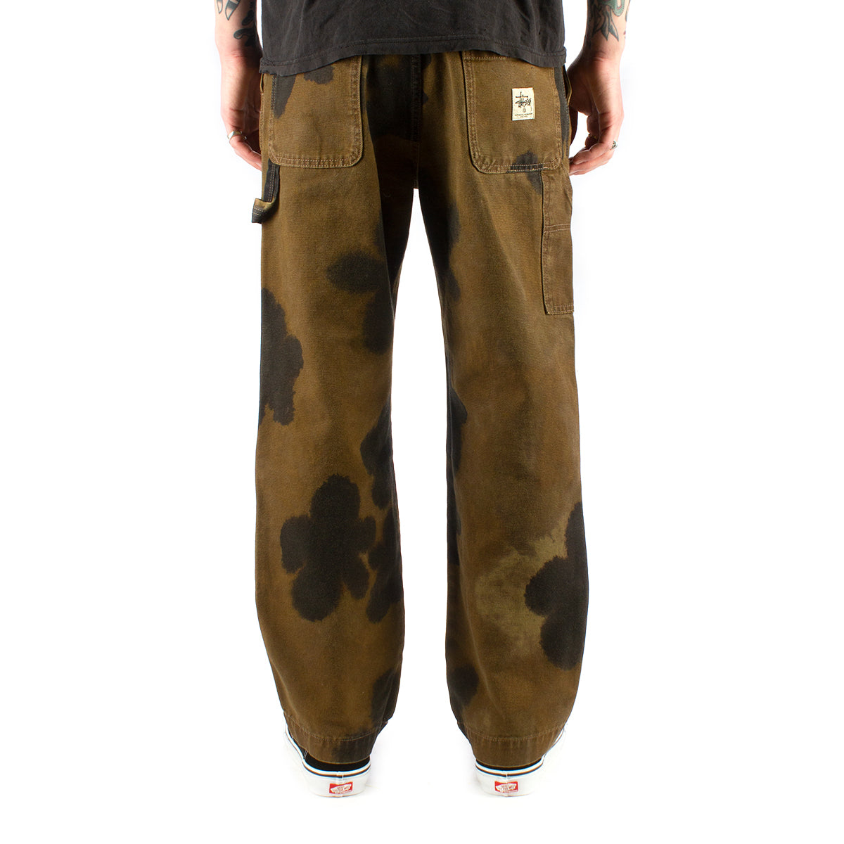 Floral Dye Work Pant