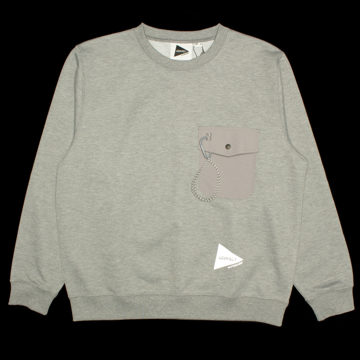Gramicci x and Wander Pocket Crewneck Sweatshirt