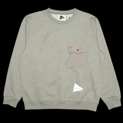 Gramicci x and Wander Pocket Crewneck Sweatshirt