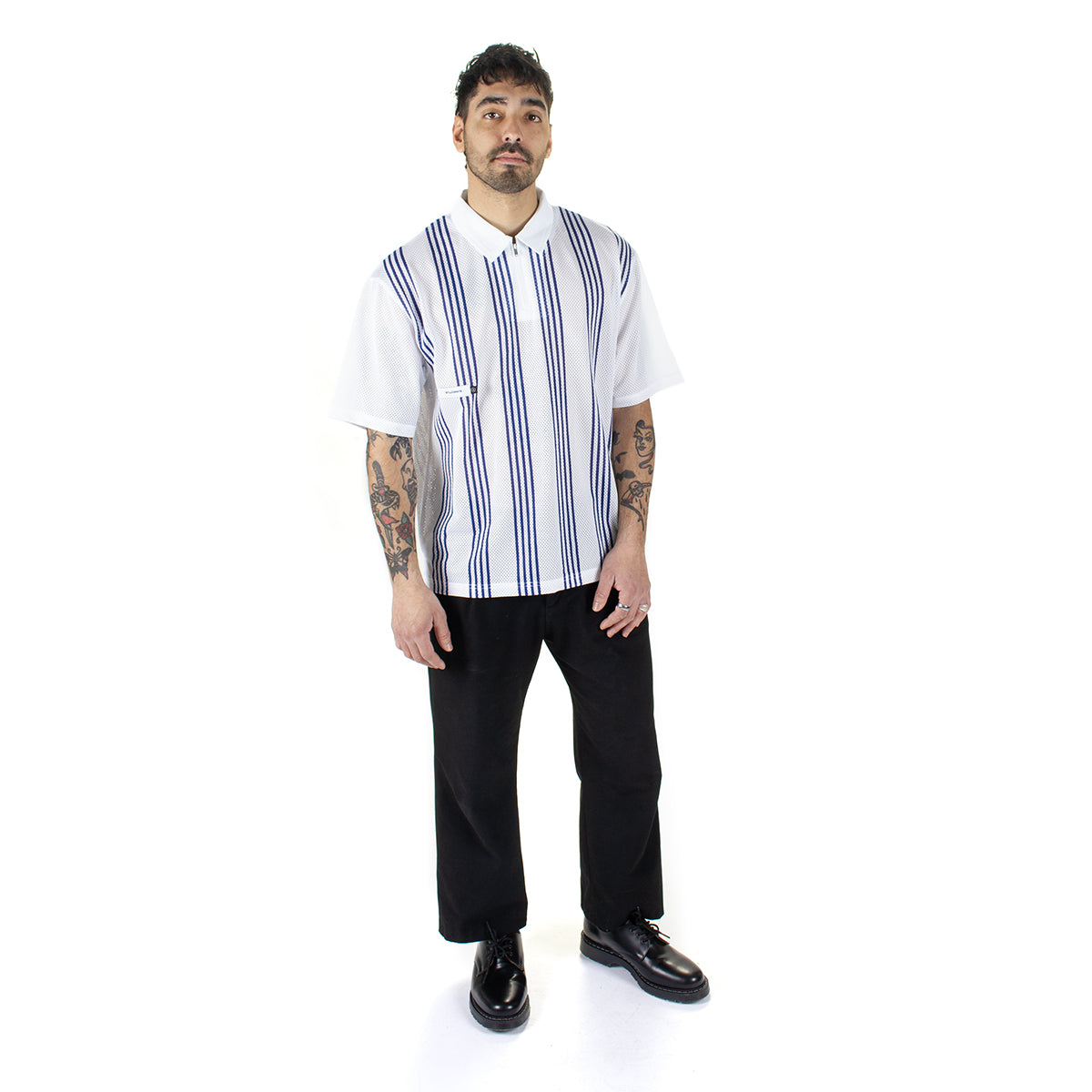 Howards Mesh Zip Polo