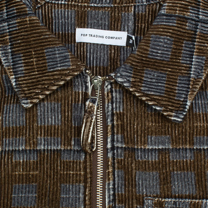 Gilles de Brock Corduroy Check Shirt