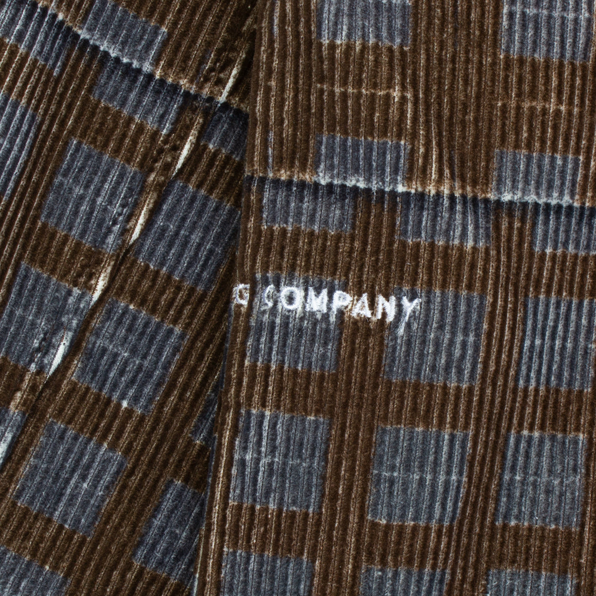 Gilles de Brock Corduroy Check Shirt