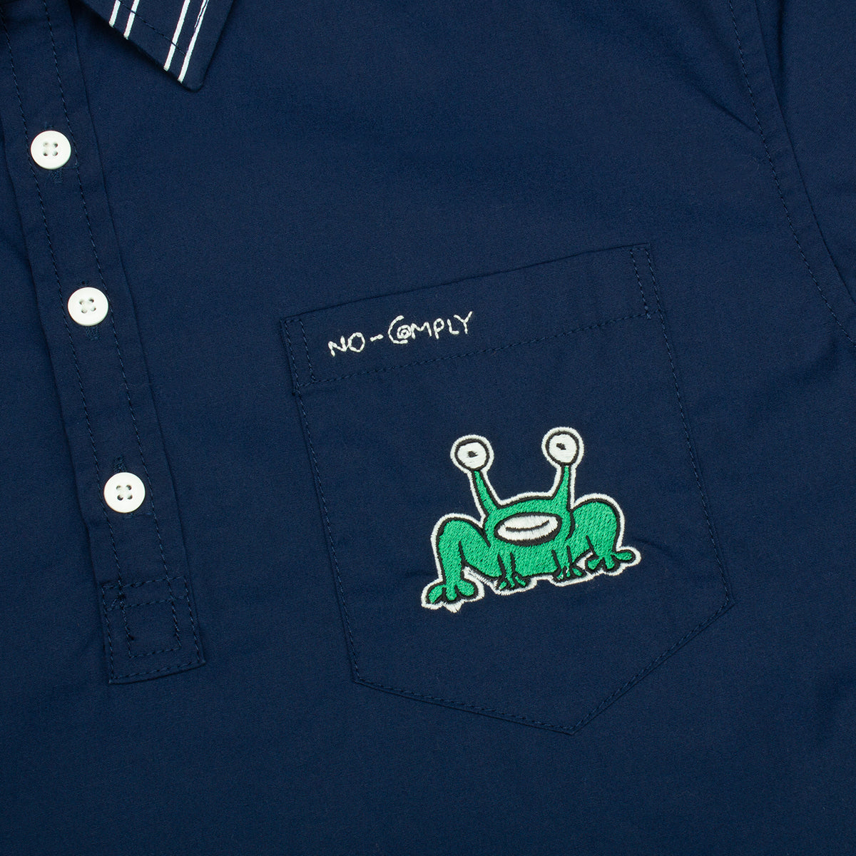 How Are You Woven Polo