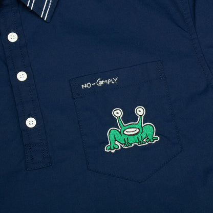 How Are You Woven Polo